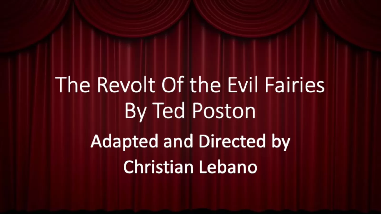 "The Revolt of the Evil Fairies" by Ted Poston