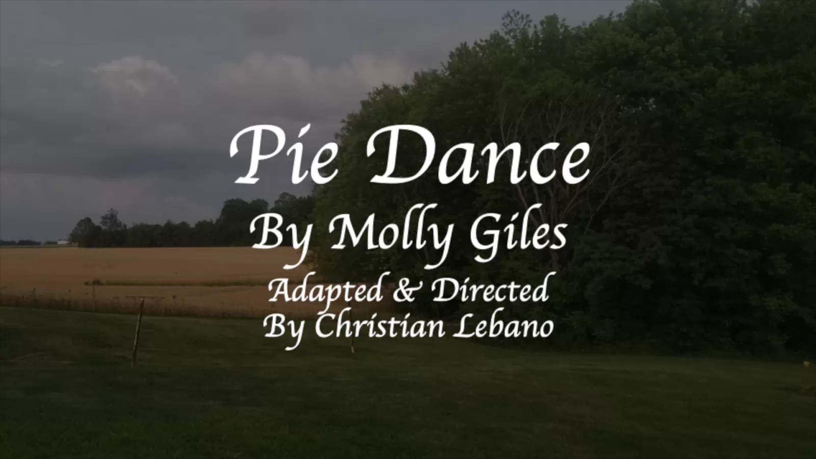 "Pie Dance" by Molly Giles